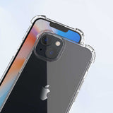 Apple iPhone 14 Plus Kılıf Zore Nitro Anti Shock Silikon Renksiz
