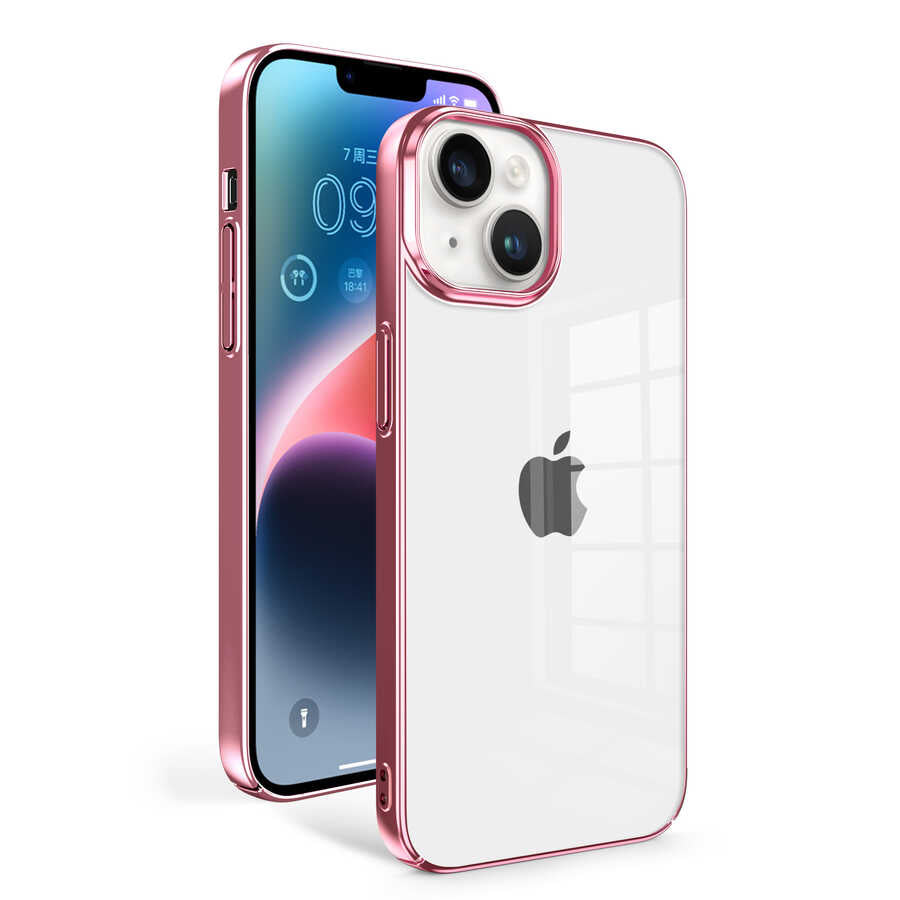 Apple iPhone 14 Plus Kılıf Zore Sun Kapak Rose Gold