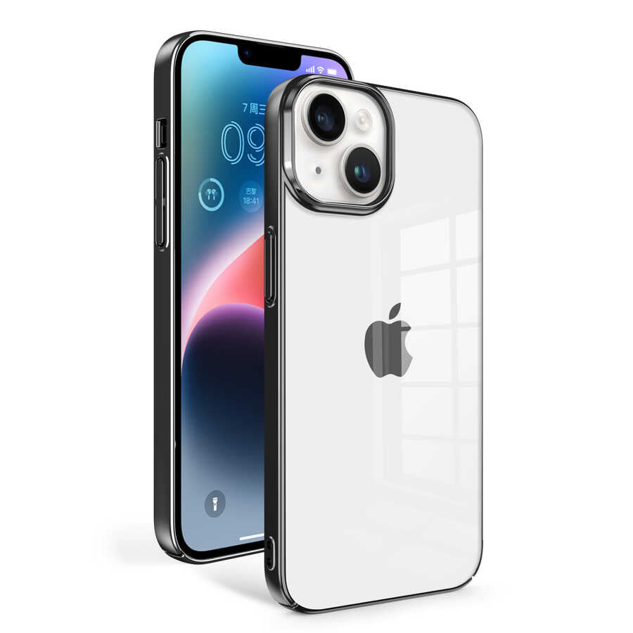 Apple iPhone 14 Plus Kılıf Zore Sun Kapak Siyah