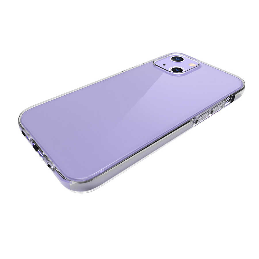 Apple iPhone 14 Plus Kılıf Zore Süper Silikon Kapak Renksiz