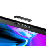 Apple iPhone 14 Pro Ahize Toz Önleyici Zore Anti-Dust Temperli Ekran Koruyucu Siyah