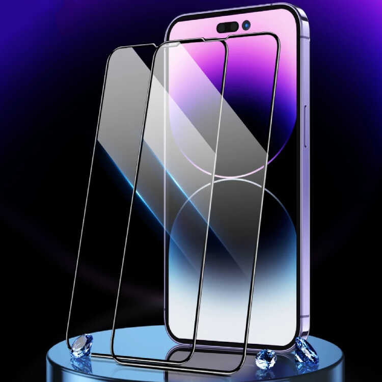 Apple iPhone 14 Pro Davin Seramik Ekran Koruyucu Siyah