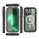 Apple iPhone 14 Pro Kılıf 1-1 Su Geçirmez Kılıf Siyah