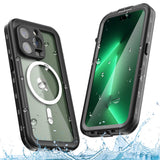Apple iPhone 14 Pro Kılıf 1-1 Su Geçirmez Kılıf Siyah