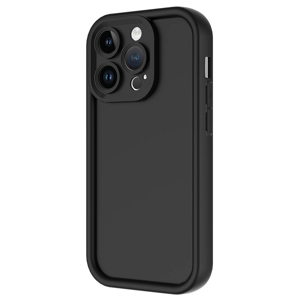Apple iPhone 14 Pro Kılıf Kamera Korumalı Zore Ananas Kapak Mürdüm