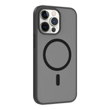 Apple iPhone 14 Pro Kılıf M-safe Şarj Özellikli Babet Kapak Mavi