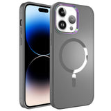 Apple iPhone 14 Pro Kılıf M-safe Wireless Şarj Özellikli Zore Stil Kapak Siyah