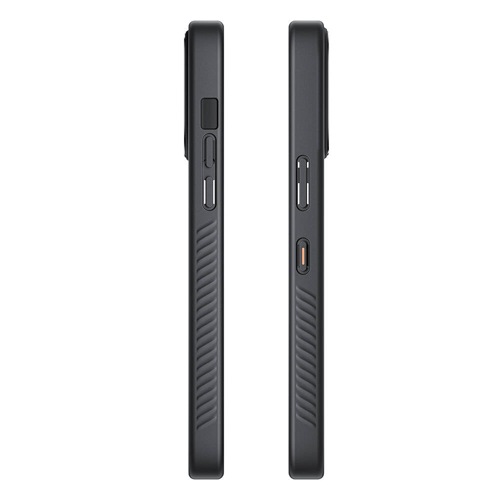 Apple iPhone 14 Pro Kılıf Özelleştirilebilir 3 Fonksiyonlu Bluetooth Bağlantılı Bitmo Lab Bangcase Akıllı M-safe Kapak Siyah