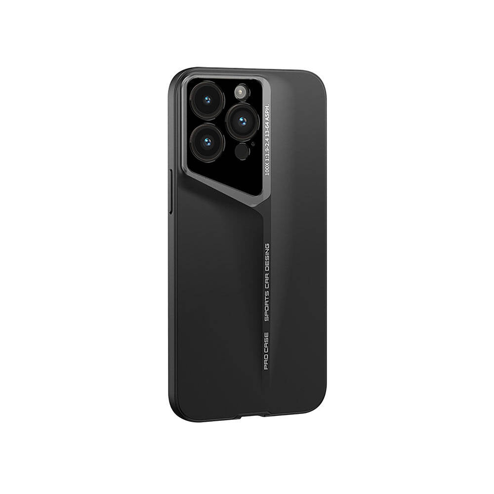Apple iPhone 14 Pro Kılıf Ultra İnce Kamera Korumalı Sert Rubber Zore Procase Kapak Derin Mor