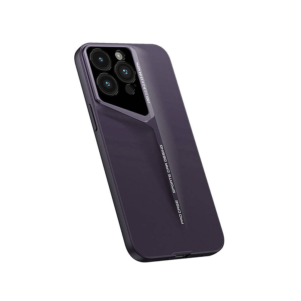 Apple iPhone 14 Pro Kılıf Ultra İnce Kamera Korumalı Sert Rubber Zore Procase Kapak Siyah