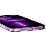 Apple iPhone 14 Pro Kılıf Wireless Şarj Özellikli Sert PC Zore Riksos M-safe Kapak Mavi
