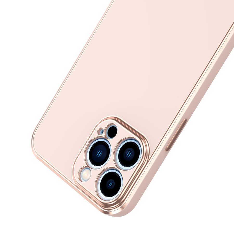 Apple iPhone 14 Pro Kılıf Zore Bark Kapak Derin Mor