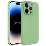 Apple iPhone 14 Pro Kılıf Zore Kamera Korumalı Mara Lansman Kapak Açık Yeşil