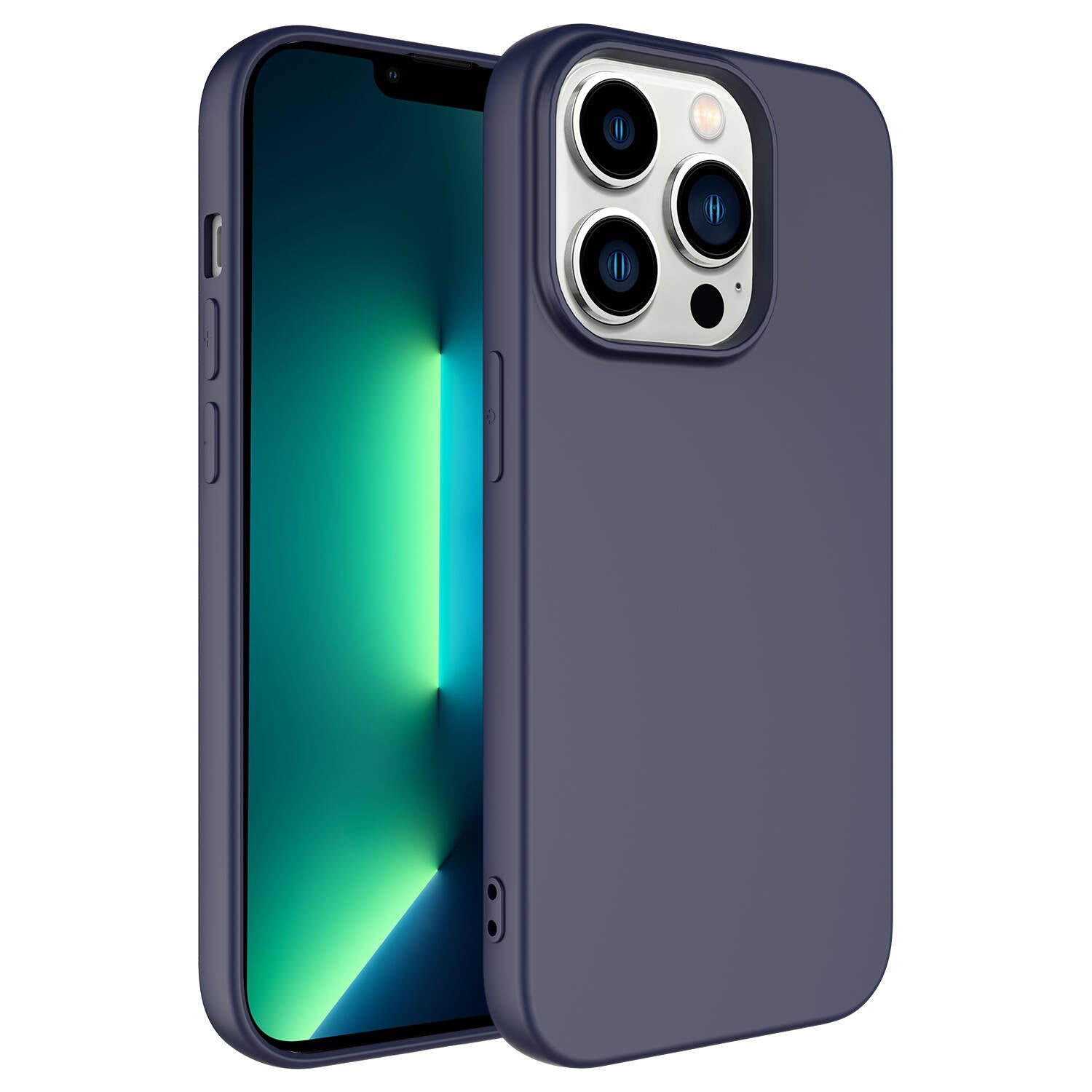 Apple iPhone 14 Pro Kılıf Zore LSR Lansman Kapak Lacivert