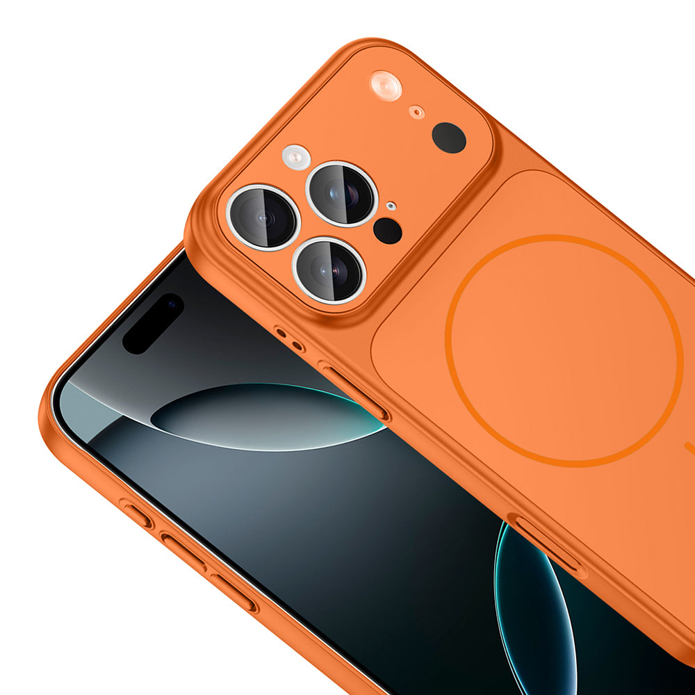 Apple iPhone 14 Pro Kılıf Zore M-Safe Şarj Özellikli Kamera