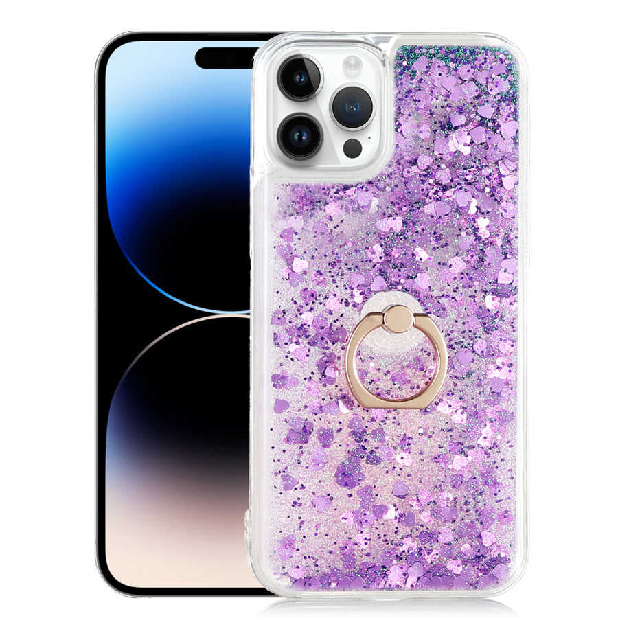 Apple iPhone 14 Pro Kılıf Zore Milce Kapak Mor