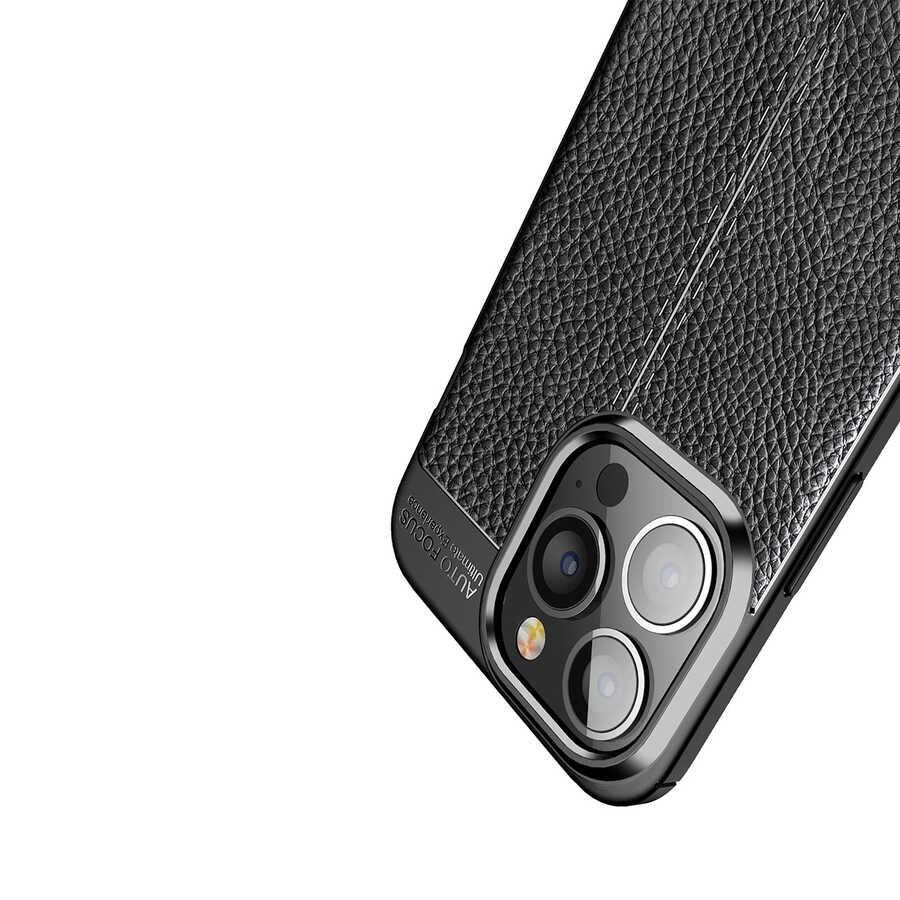 Apple iPhone 14 Pro Kılıf Zore Niss Silikon Kapak Siyah
