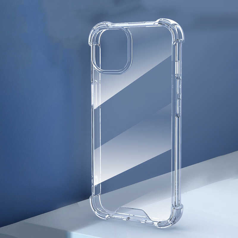 Apple iPhone 14 Pro Kılıf Zore Nitro Anti Shock Silikon Renksiz