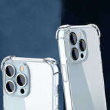 Apple iPhone 14 Pro Kılıf Zore Nitro Anti Shock Silikon Renksiz