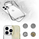 Apple iPhone 14 Pro Kılıf Zore Şeffaf Ultra İnce Airbag Tasarımlı Okka Kapak Renksiz