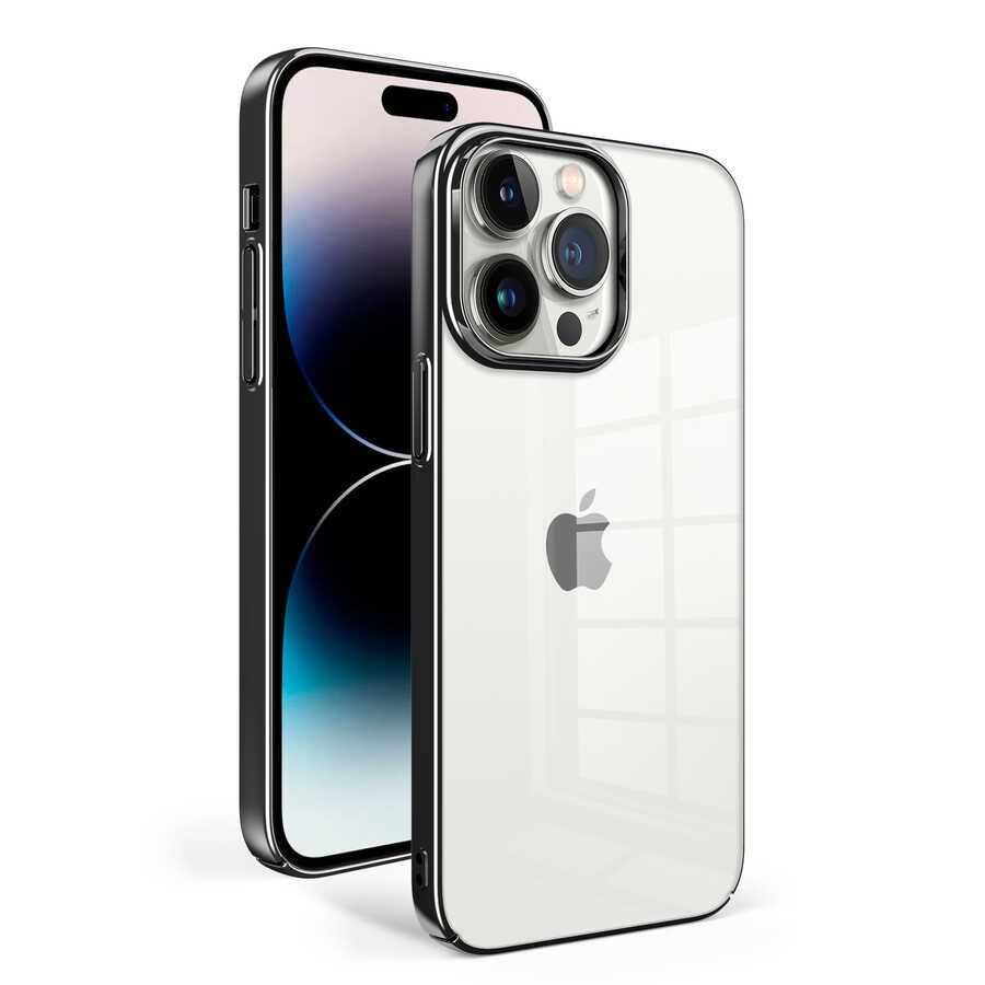Apple iPhone 14 Pro Kılıf Zore Sun Kapak Siyah