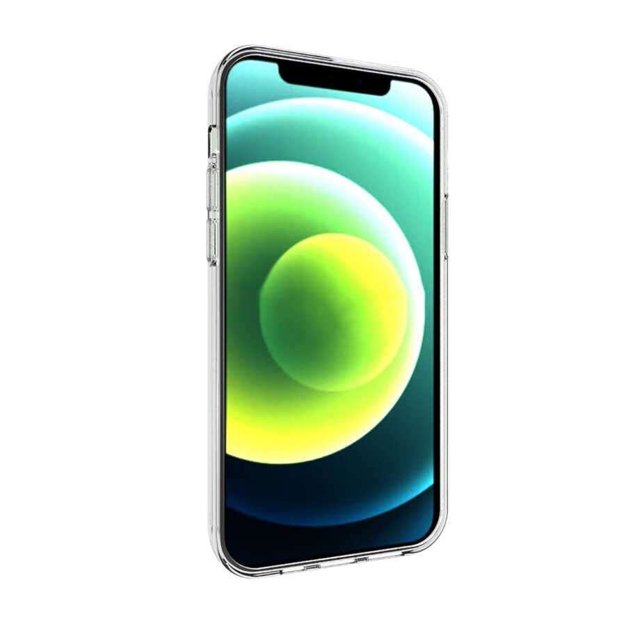 Apple iPhone 14 Pro Kılıf Zore Süper Silikon Kapak Renksiz
