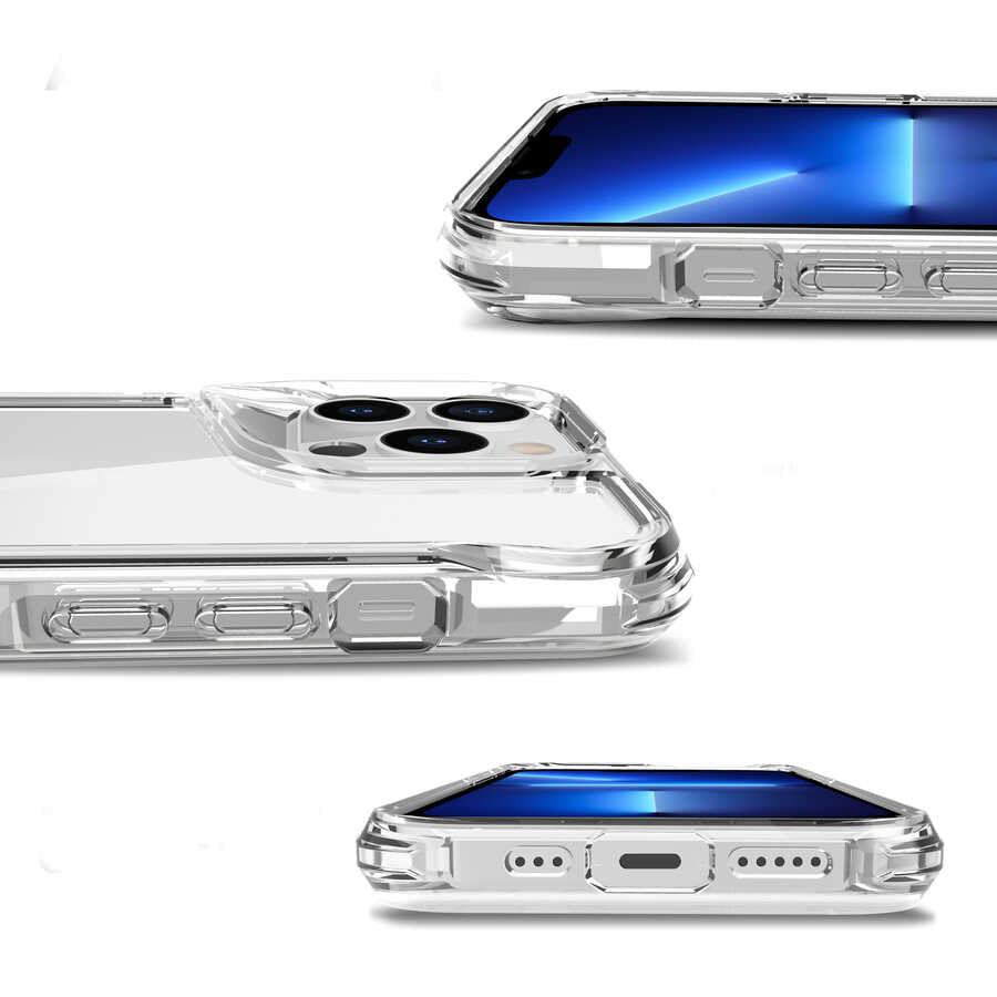 Apple iPhone 14 Pro Kılıf Zore T-Max Kapak Derin Mor