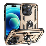 Apple iPhone 14 Pro Kılıf Zore Vega Kapak Gold