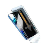 Apple iPhone 14 Pro Max Hayalet Ekran Koruyucu Zore Süper Fast Privacy Film Siyah