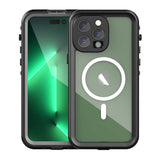 Apple iPhone 14 Pro Max Kılıf 1-1 Su Geçirmez Kılıf Siyah