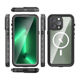 Apple iPhone 14 Pro Max Kılıf 1-1 Su Geçirmez Kılıf Siyah