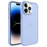 Apple iPhone 14 Pro Max Kılıf Buzlu Sert PC Zore May Kapak Lila