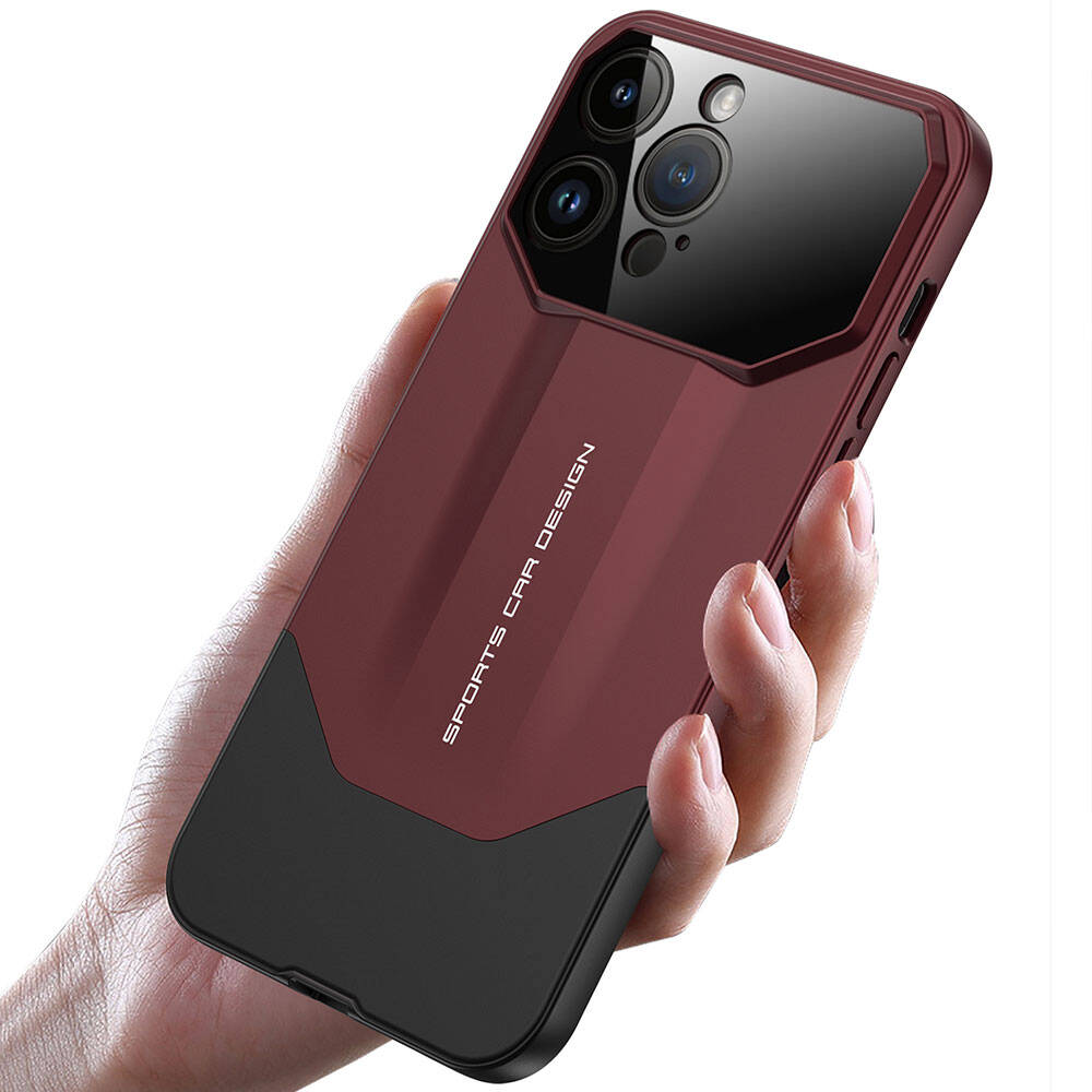Apple iPhone 14 Pro Max Kılıf Çift Parçalı Zore Ays Pro İkili Kapak Siyah-Gri