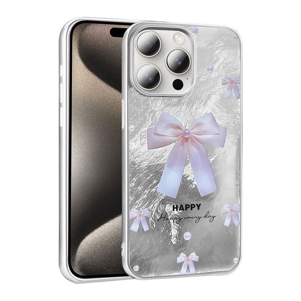 Apple iPhone 14 Pro Max Kılıf Desenli Zore Mep Kapak Gri Leopar