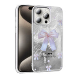 Apple iPhone 14 Pro Max Kılıf Desenli Zore Mep Kapak İncili Fiyonk