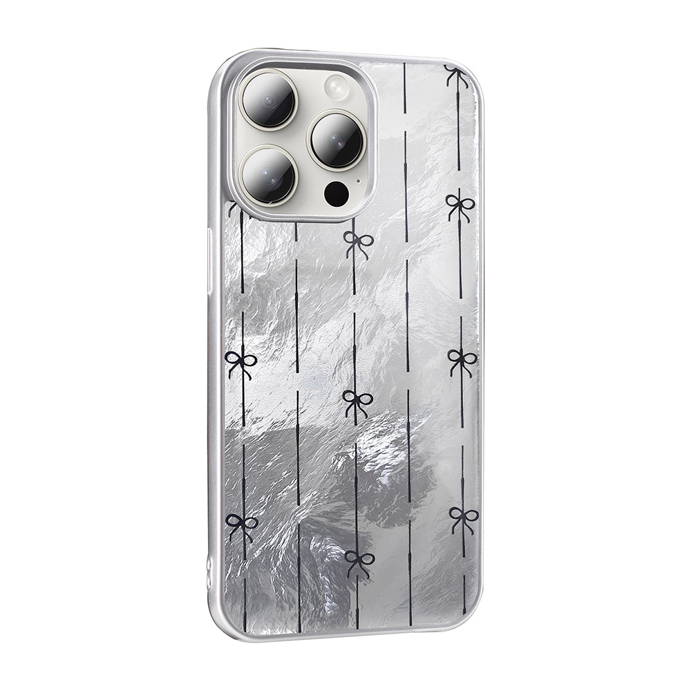 Apple iPhone 14 Pro Max Kılıf Desenli Zore Mep Kapak İncili Fiyonk