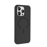 Apple iPhone 14 Pro Max Kılıf M-safe Şarj Özellikli Zore Meta Kapak Mürdüm
