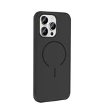 Apple iPhone 14 Pro Max Kılıf M-safe Şarj Özellikli Zore Meta Kapak Turuncu