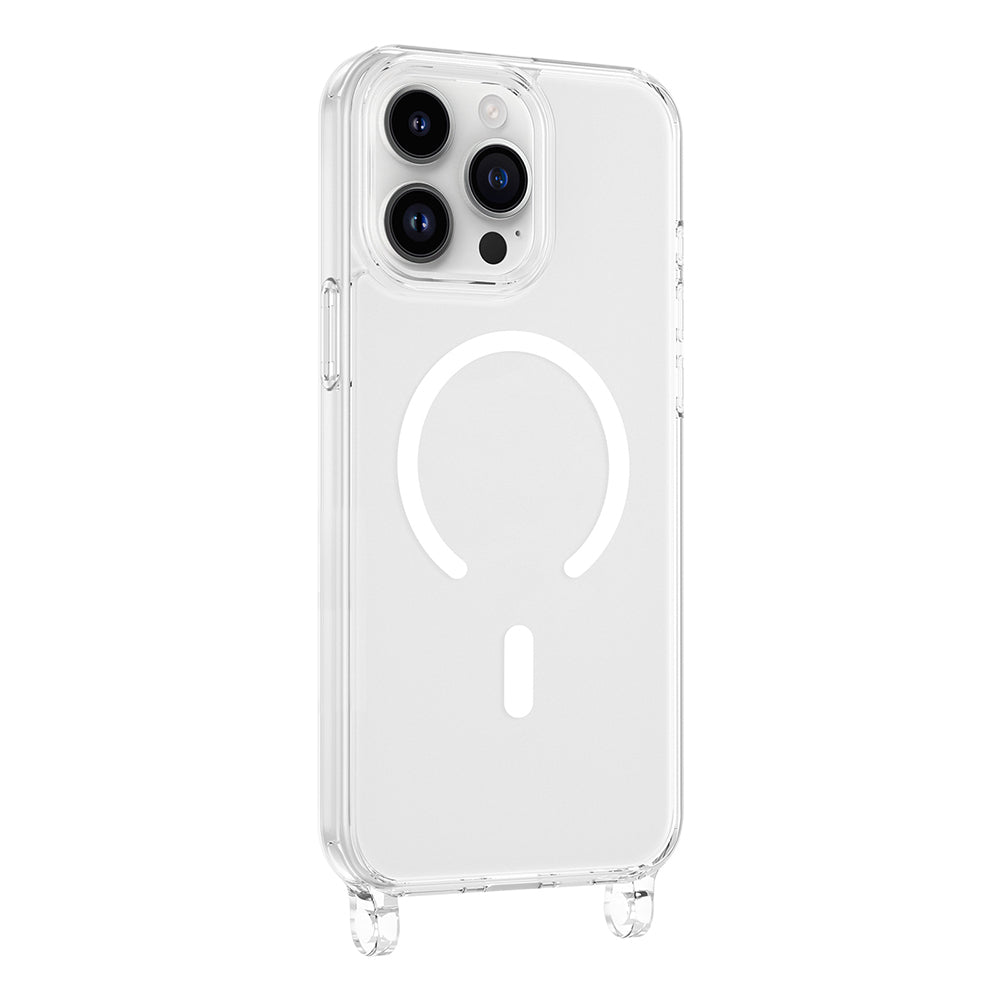 Apple iPhone 14 Pro Max Kılıf M-safe Şarj Özellikli X-Rop Kapak Şeffaf