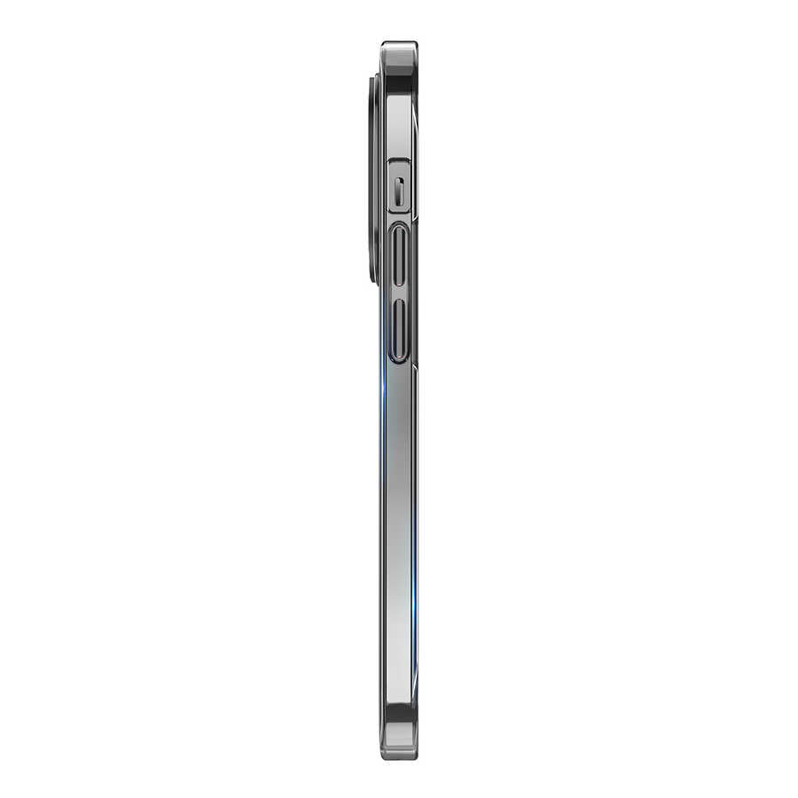 Apple iPhone 14 Pro Max Kılıf M-safe Şarj Özellikli Sert PC Zore Fuya Kapak Derin Mor