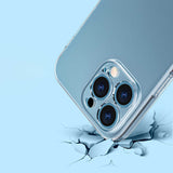 Apple iPhone 14 Pro Max Kılıf Şeffaf Sert PC Zore Vayt Kapak Renksiz