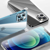 Apple iPhone 14 Pro Max Kılıf Şeffaf Sert PC Zore Vayt Kapak Renksiz