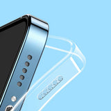 Apple iPhone 14 Pro Max Kılıf Şeffaf Sert PC Zore Vayt Kapak Renksiz