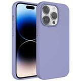 Apple iPhone 14 Pro Max Kılıf Sıvı Teknolojili Silinebilir Sert Zore Kivi Kapak Lacivert