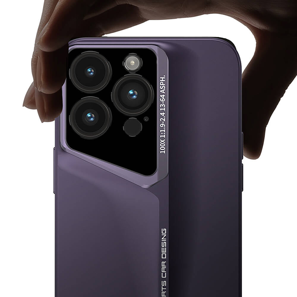 Apple iPhone 14 Pro Max Kılıf Ultra İnce Kamera Korumalı Sert Rubber Zore Procase Kapak Siyah