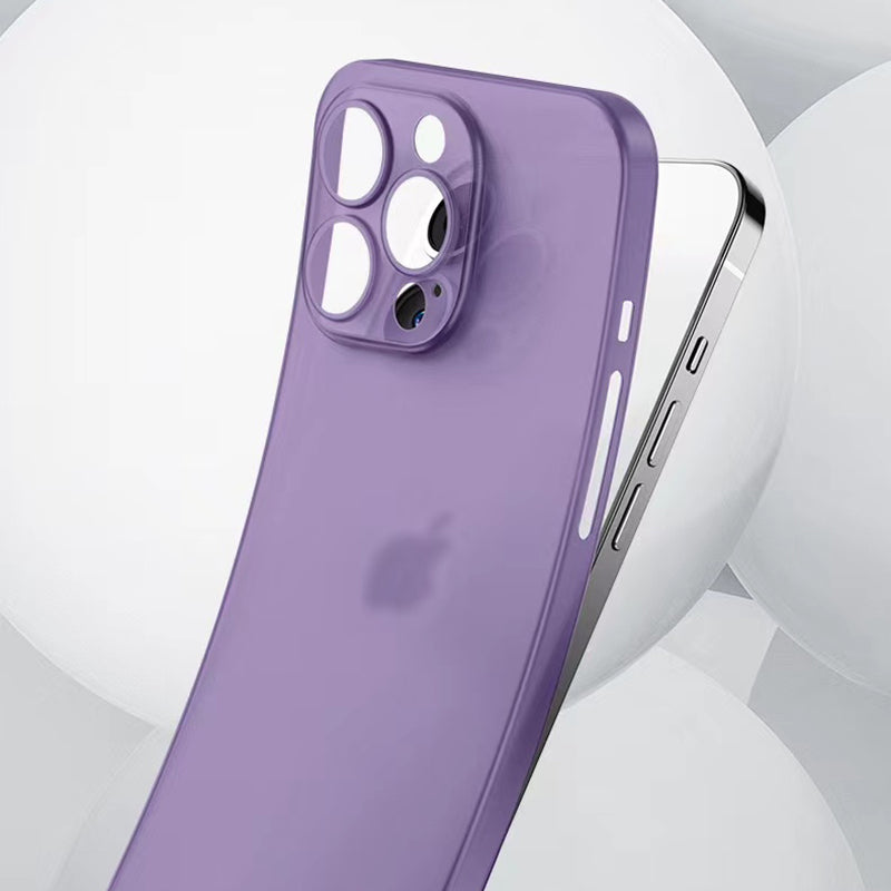 Apple iPhone 14 Pro Max Kılıf Zore 1.Kalite PP Kapak Derin Mor