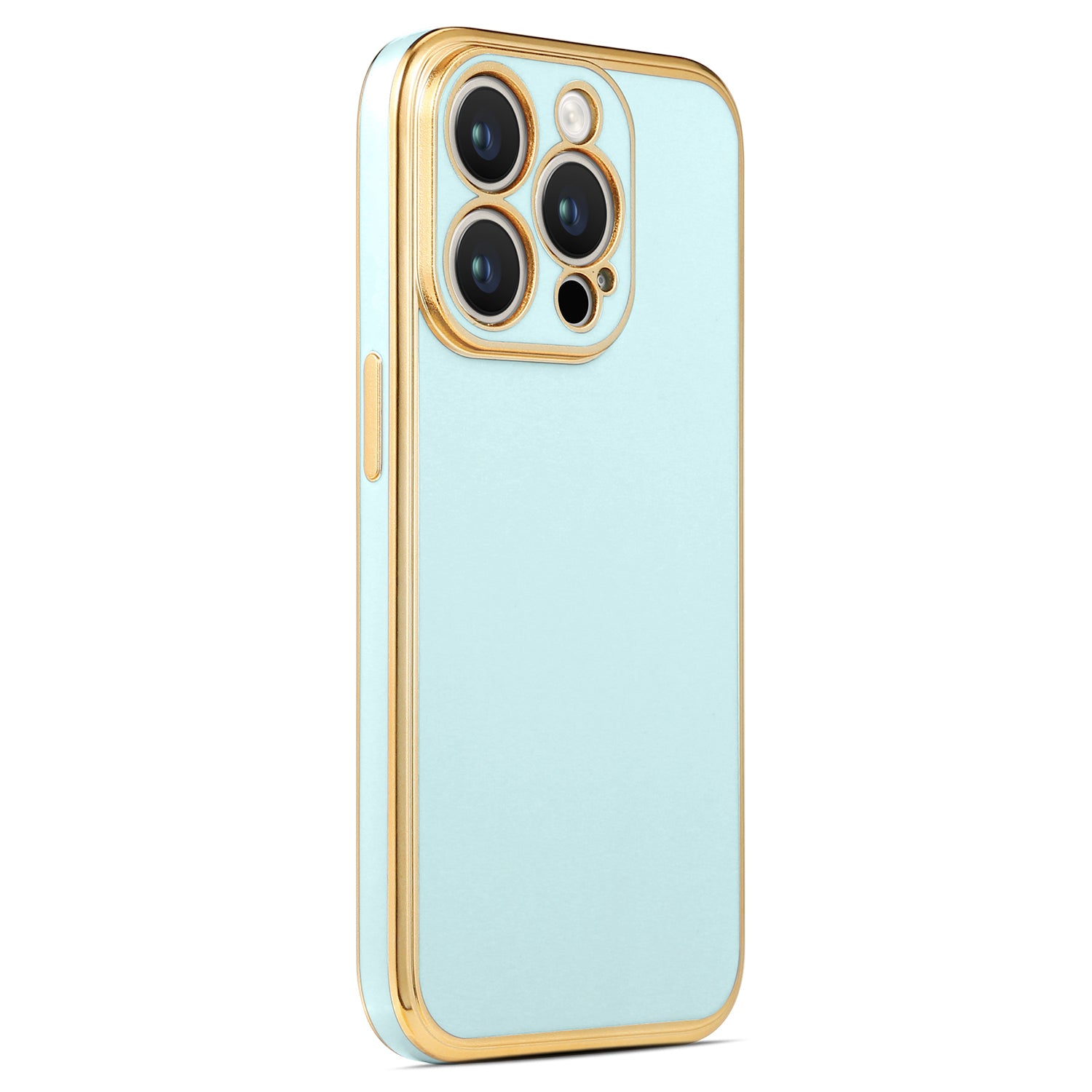 Apple iPhone 14 Pro Max Kılıf Zore Bark Kapak Mavi Açık