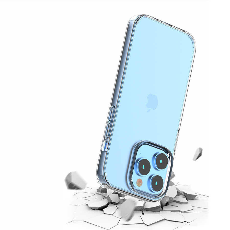 Apple iPhone 14 Pro Max Kılıf Zore Coss Kapak Renksiz