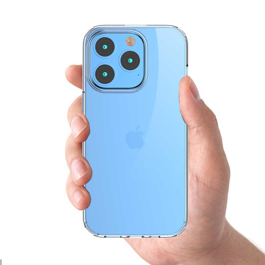 Apple iPhone 14 Pro Max Kılıf Zore Coss Kapak Renksiz