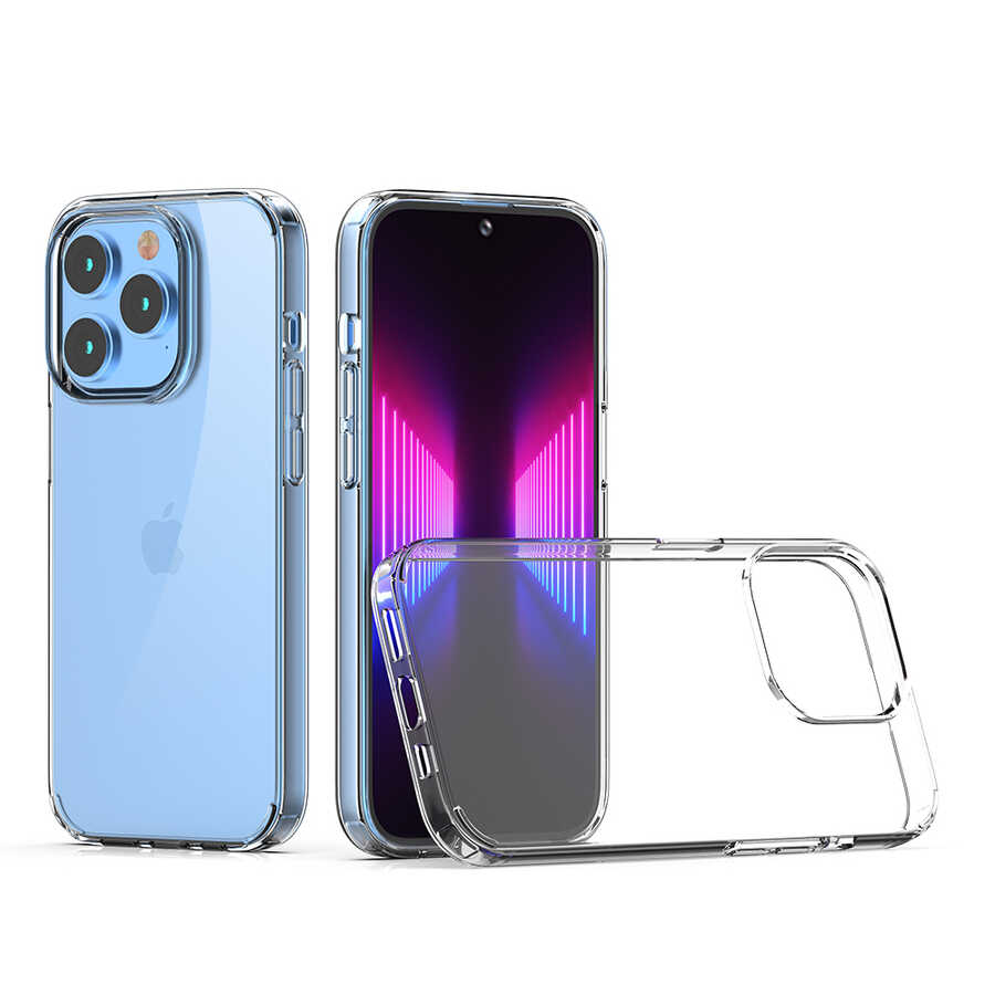Apple iPhone 14 Pro Max Kılıf Zore Coss Kapak Renksiz